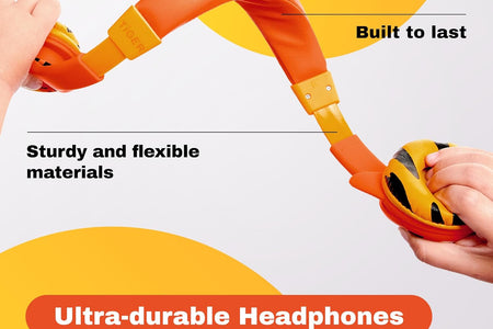 Toddler Headphones for 1 + Year Old — 85Db Volume Limited Baby Headphones for Toddlers 1-3, Infant Headphones, Wired Child Headphones for Airplane Travel, Toddler Headphones for 2 Year Old