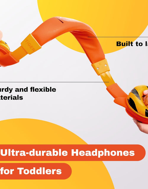 Load image into Gallery viewer, Toddler Headphones for 1 + Year Old — 85Db Volume Limited Baby Headphones for Toddlers 1-3, Infant Headphones, Wired Child Headphones for Airplane Travel, Toddler Headphones for 2 Year Old
