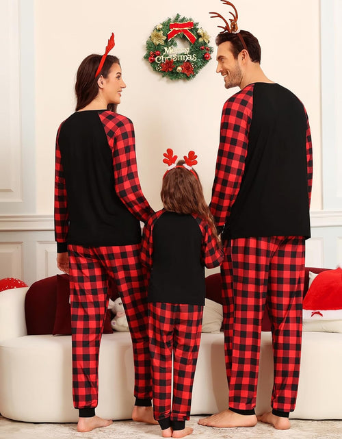 Load image into Gallery viewer, Christmas Pajamas Sets for Family Christmas Pjs Women Men Kid Sleepwear Holiday Festival Loungewear

