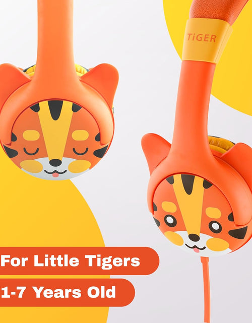 Load image into Gallery viewer, Toddler Headphones for 1 + Year Old — 85Db Volume Limited Baby Headphones for Toddlers 1-3, Infant Headphones, Wired Child Headphones for Airplane Travel, Toddler Headphones for 2 Year Old
