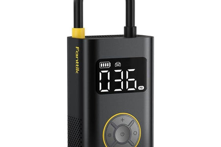 Portable Tire Inflator: Smart ON/OFF Hose Design