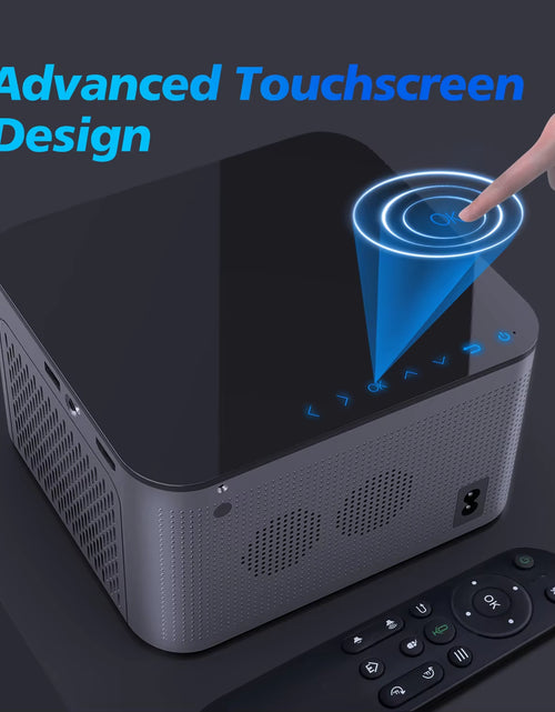 Load image into Gallery viewer, Android 11 4K Smart Projector 580ANSI 1920*1080P Full HD Wifi6 BT5.0 Allwinner H713 Voice Control Home Cinema Theater
