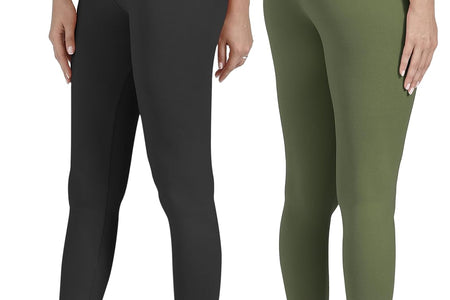 High Waisted Leggings for Women Buttery Soft Stretchy Tummy Control Workout Yoga Running Pants One&Plus Size