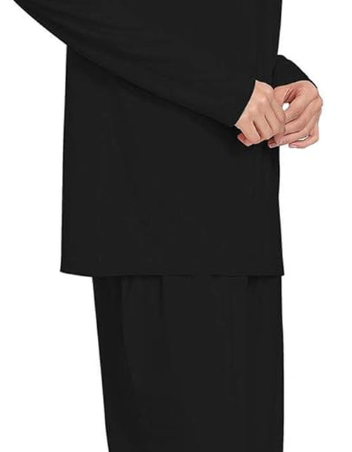 Load image into Gallery viewer, Bamboo Pajamas Set for Women Long Sleeve Sleepwear with Pants Soft Comfy Pj Lounge Sets S-4X
