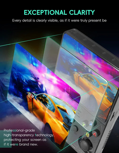 Load image into Gallery viewer, Screen Protector for R36S Game Console Tempered Glass Protection for R36S R35S RGB20S Anti-Scratch Glass Film Accessories
