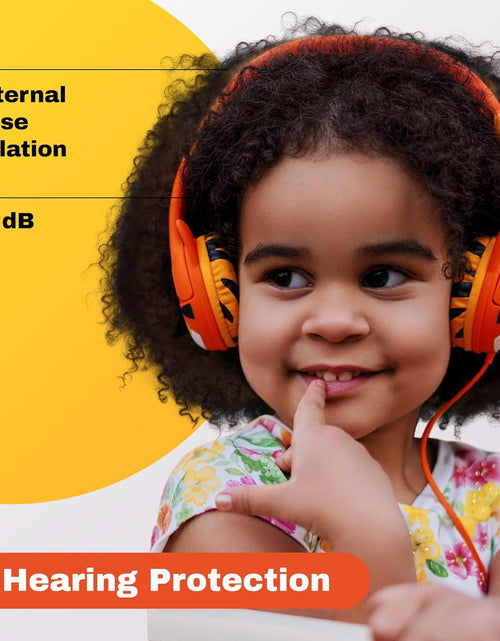 Load image into Gallery viewer, Toddler Headphones for 1 + Year Old — 85Db Volume Limited Baby Headphones for Toddlers 1-3, Infant Headphones, Wired Child Headphones for Airplane Travel, Toddler Headphones for 2 Year Old
